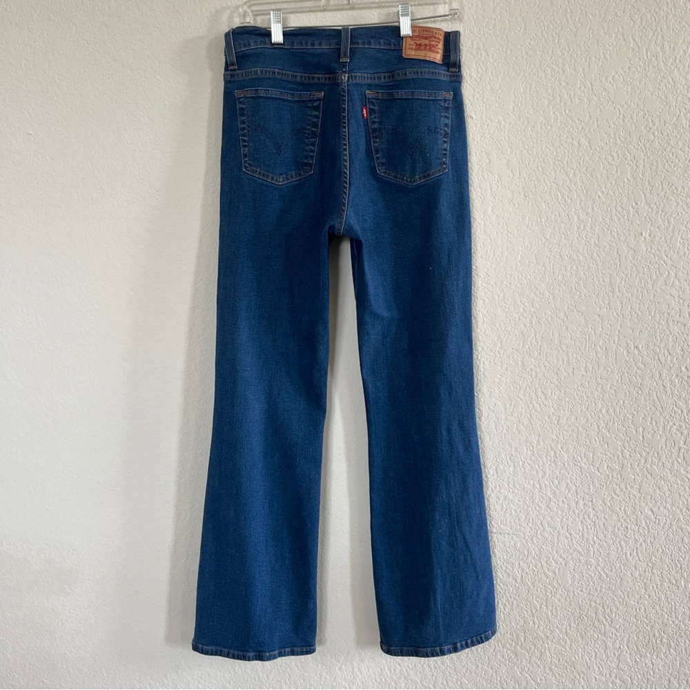 Levi’s 512 Jeans Womens 10 Blue Denim Perfectly Slimming Bootcut Stretch Western